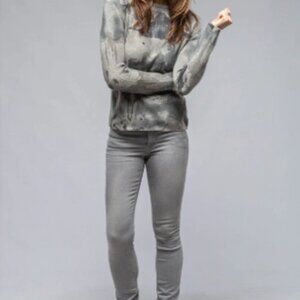 NWT CASHMERE Dune Mimi Art Print Sweater